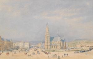 KONIG Friedrich 1842-1902,Projekt Boulevard Vienna-Dornbach,Palais Dorotheum AT 2014-04-28