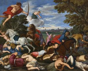 KONIG Johann 1586-1642,The Death of Niobe's Children,Christie's GB 2023-05-25