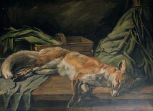 KONIGSDORF Heinrich 1877,Still life with fox,Quittenbaum DE 2014-05-07