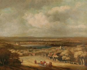 KONINCK Jacob I,An extensive landscape with travellers in the fore,Palais Dorotheum 2020-06-09
