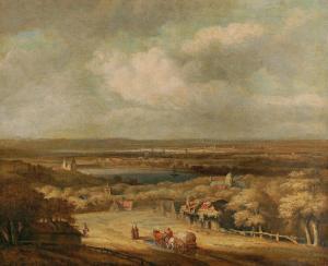 KONINCK Jacob I,An extensive landscape with travellers in the fore,Palais Dorotheum 2019-04-30