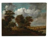 KONINCK Philips,A wooded landscape with three figures conversing, ,Palais Dorotheum 2021-11-10