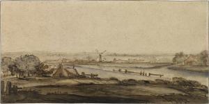 KONINCK Philips 1619-1688,Panoramic landscape with a mill,Sotheby's GB 2023-01-25