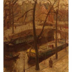 KONING Cornelis 1893-1951,a view of the brouwersgracht,Sotheby's GB 2006-09-06