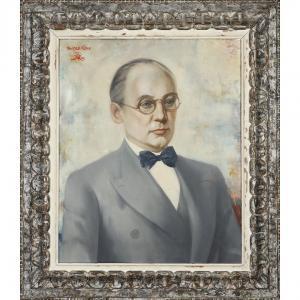 KONO Micao 1876-1954,PORTRAIT D'HOMME,1937,Tajan FR 2023-09-21