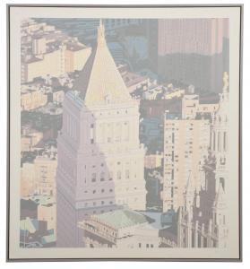 KONOPKA Joseph,Top of the World Trade Center #2, with views of th,1979,Brunk Auctions 2021-11-11