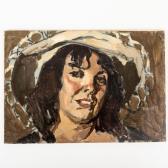 KONSTANTINOPOLSKY Adolf Markovich 1923-1993,Ritratto della moglie,Wannenes Art Auctions 2022-07-12
