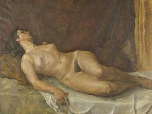 KONSTANTINOVICH Ruskevich Vecheslav 1947,Reclining Nude,1974,Whyte's IE 2009-12-07
