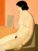 KONTULY Béla 1904-1983,Nude in Studio,1934,Kieselbach HU 2023-05-22