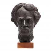 KONZAL Joseph 1905-1994,Bust of Mark Twain,Leland Little US 2024-03-29
