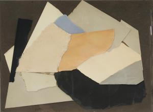 KONZAL Joseph 1905-1994,Paper Collage,Brunk Auctions US 2012-09-15