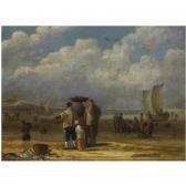 KOOL Willem Gillesz,FISHERMEN AND WOMEN CONVERSING ON THE BEACH, OTHER,Sotheby's 2008-11-11