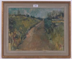 KOPEL Harold 1915-1955,a country road,Burstow and Hewett GB 2017-11-22