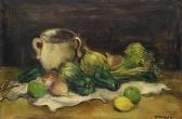 KOPF Maxim 1892-1958,Still Life with Fruits and Vegetables,1944,Clars Auction Gallery US 2016-04-17