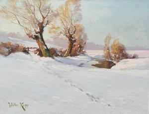 KOPP Walter 1877,Snow covered landscape,Woolley & Wallis GB 2023-12-13