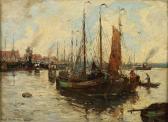 KOPPENOL W.H 1800-1800,THE HARBOR OF DORTRECHT,Sloans & Kenyon US 2015-02-22