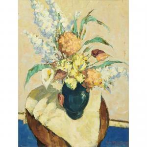 KORBURG Fred 1896-1986,Floral,1965,Clars Auction Gallery US 2021-09-19