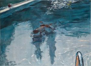 KORDA Henry 1957,Swimming,1991,Sotheby's GB 2021-09-14