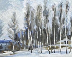 KORJAKIN Rostislav 1918,Winter landscape,Bonhams GB 2011-11-30