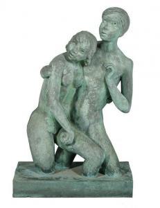 KORMIS Fred 1894-1986,Adam and Eve,New Orleans Auction US 2020-05-01