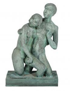 KORMIS Fred 1894-1986,Adam and Eve,New Orleans Auction US 2019-08-24