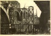 Kornbluth Nathaniel 1914-1997,Demolition of Waterloo Bridge,Montefiore IL 2018-02-27