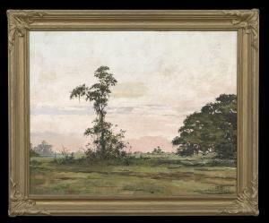 KORNER John 1900-1900,Louisiana Landscape,New Orleans Auction US 2012-03-03
