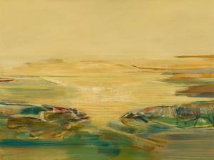 KORNER John Michael Anthony 1913-2014,Landscape with Ship,1969,Barridoff Auctions US 2024-04-13