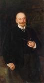 KORNILOVICH BODAREVSKY Nikolai 1850-1921,Portrait of a Gentleman,1907,Palais Dorotheum AT 2014-02-17