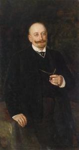 KORNILOVICH BODAREVSKY Nikolai 1850-1921,Portrait of a Gentleman,1907,Palais Dorotheum AT 2012-03-13