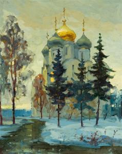korolenkov v 1900-1900,Novodevichy monastery in Moscow,1989,Quinn's US 2009-09-19