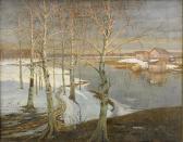 KOROLIOV ALEXANDER,Spring landscape,1912,Stockholms Auktionsverket SE 2014-12-02