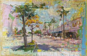 KOROTASH Igor 1957,Ft. Lauderdale Street Scene,Burchard US 2022-01-22