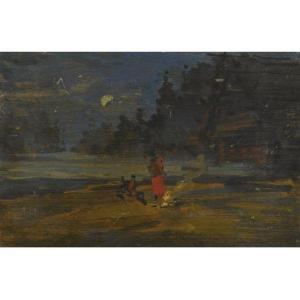 KOROVIN Konstantin Alexandrovitch 1861-1939,UNDER THE MOONLIGHT,Sotheby's GB 2010-06-09