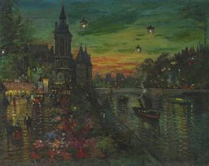 KOROVIN Konstantin Alexandrovitch,View of Tour de l\’Horloge at Sunset,MacDougall's 2023-12-05
