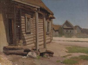 KOROVIN Sergei Alexeivich 1858-1908,Izba,Christie's GB 2007-05-23