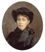 KORSUCHIN ALEXEJ IWANOWITSCH 1835-1894,Portrait of a lady,1883,Galerie Koller CH 2007-03-20