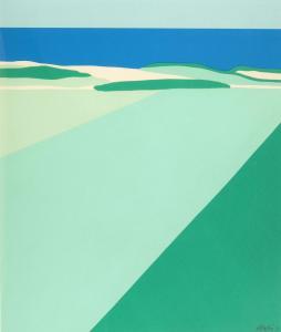 KORTZAU Ole 1939,Landscape,1982,Mallams GB 2018-05-17