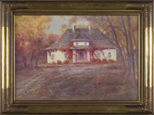 KORWIN PIOTROWSKI Mieczyslaw 1869-1930,DWOREK,Desa Dom Auckcyjny PL 2023-06-17
