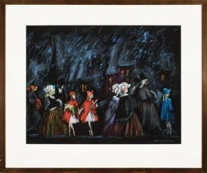 KOSORUKOV Valery 1937,Guests, Nutcracker Ballet in the Bolshoi Theat,1991,Neal Auction Company 2021-02-06