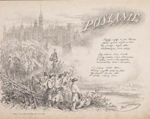 KOSSAK Juliusz 1824-1899,Posłanie,Sopocki Dom Aukcjny PL 2024-04-06