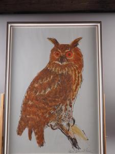 KOSTER David 1926-2014,eagle owl,Jones and Jacob GB 2022-07-13