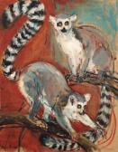 KOSTER David 1926-2014,Ringtailed Lemurs,Christie's GB 1999-11-18