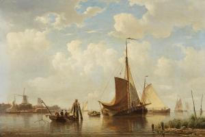 KOSTER Everhardus 1817-1892,View of Dordrecht,19th century,Lempertz DE 2022-11-19