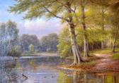 KOSTER H.F 1900-1900,Wooded Lake Scene,1939,Shapes Auctioneers & Valuers GB 2016-07-02