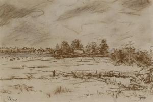 KOSTER Jan 1874-1956,Landscape with mill,1948,Glerum NL 2010-06-14