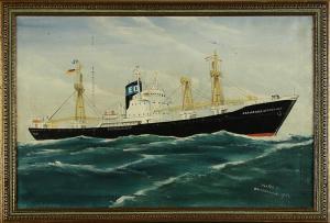 KOSTER Klaas 1885-1969,MS CATHARINA OLDENDORFF der Reederei Egon L. Olden,Eva Aldag DE 2009-03-07