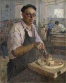 kotov petr ivanovich 1889-1953,First-class woodworker,1950,Sovcom RU 2009-05-20