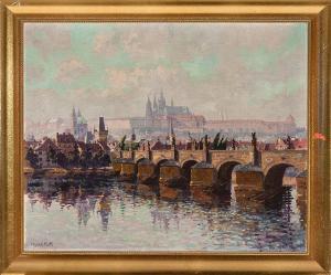 KOTT HYNEK 1878-1926,view of Prague,Deutsch AT 2021-07-07