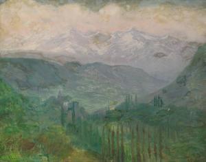 KOUSNETZOFF Constantin 1863-1936,Landscape,Sovcom RU 2024-04-02